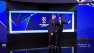 يوسف شيبو في بلاطو قناة بين سبورت