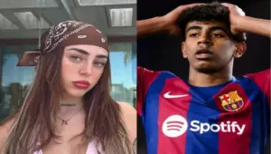 لامين يامال ونيكي نيكول