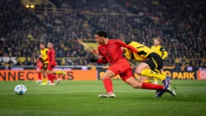 بايرن ميونخ بوروسيا دورتموند في مباراة سابقة ـ المصدر: الأنترنيت ـ