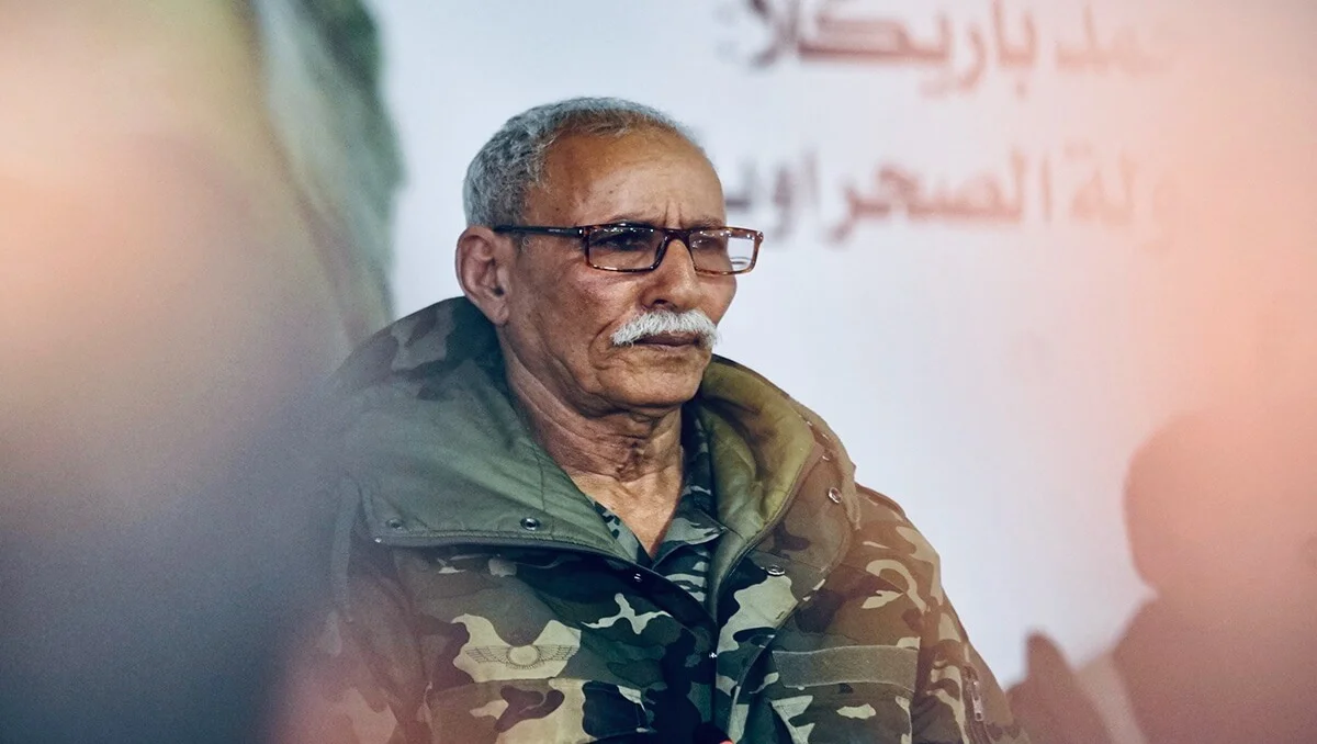 زعيم البوليساريو إبراهيم غالي