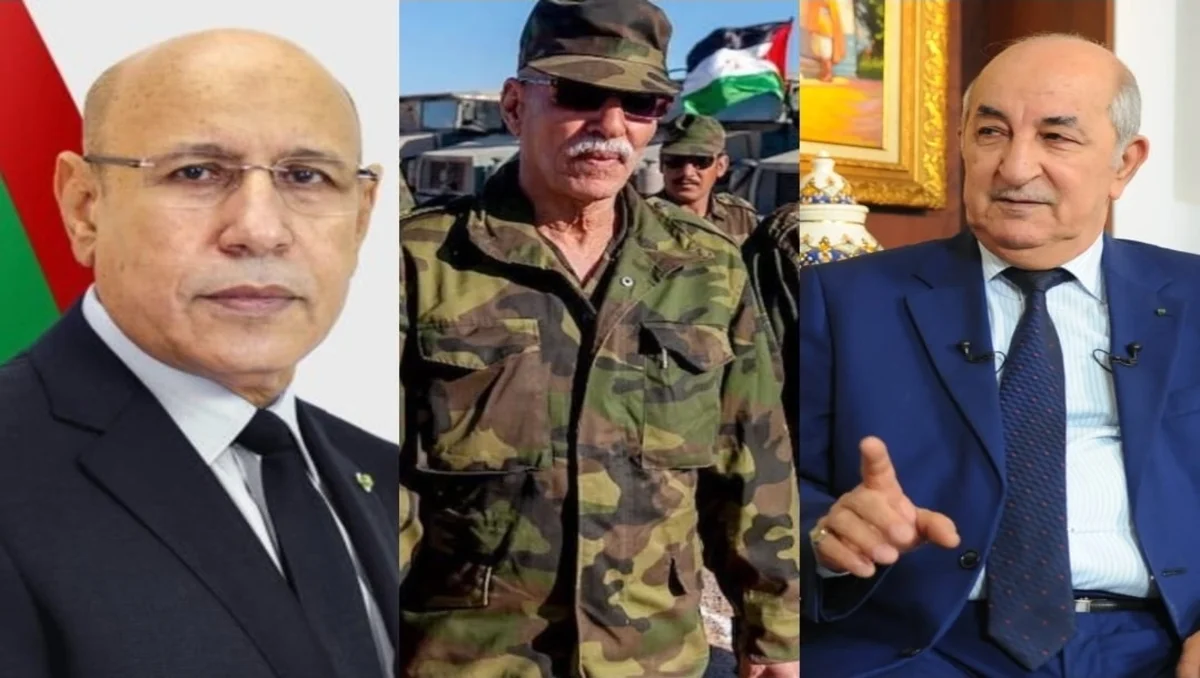 رئيس الجزائر وموريتانيا وزعيم البوليساريو الانفصالية