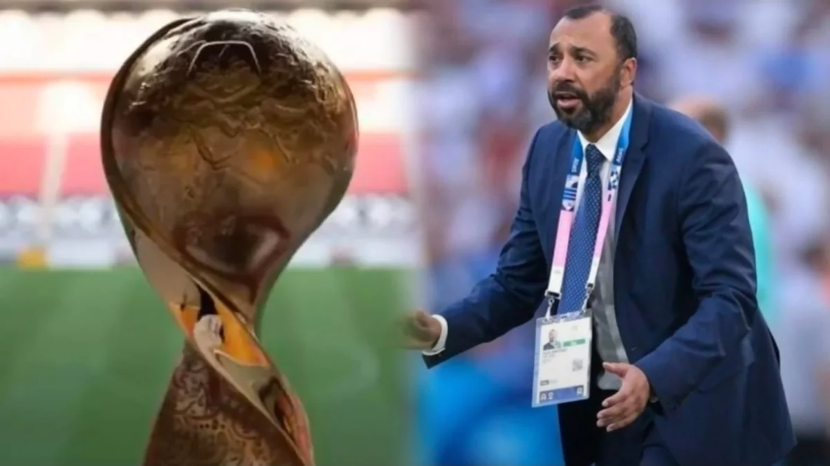 طارق السكتيوي مدرب المنتخب المغربي الرديف وكأس العرب