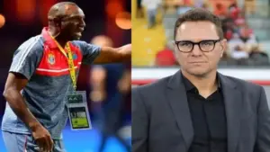 إيبينغي ومدرب الوداد الرياضي