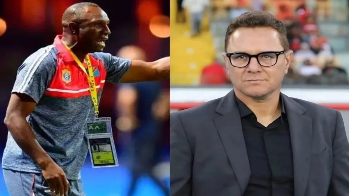 إيبينغي ومدرب الوداد الرياضي