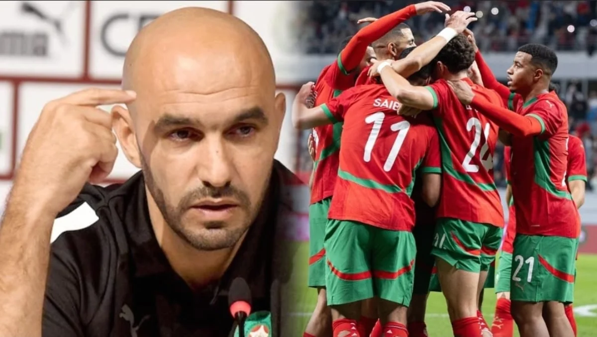 وليد الركراكي والمنتخب المغربي