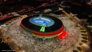 ملعب طنجة شمال المغرب/ المصدر: قناة سفيان