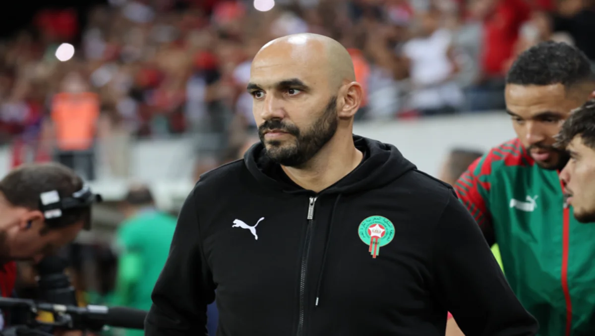 وليد الركراكي مدرب المنتخب المغربي