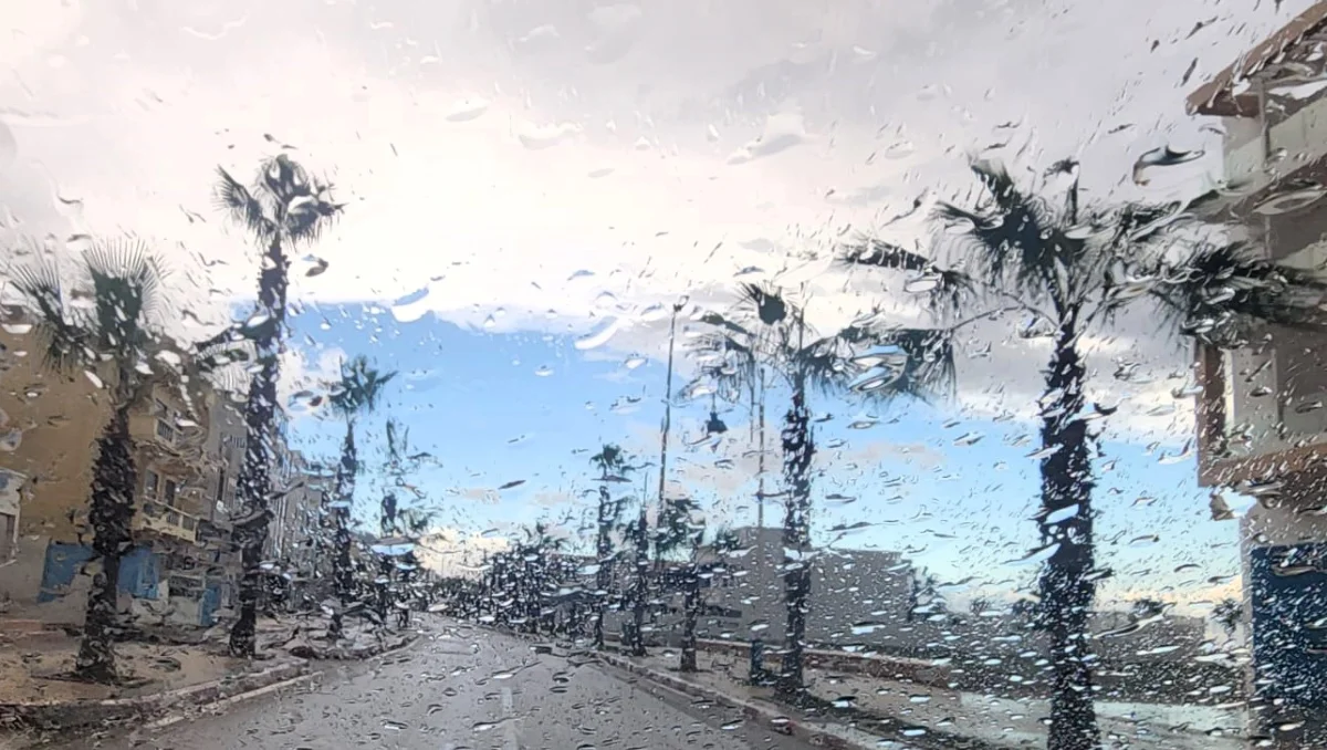 المغرب يسجل أمطار في 24 ساعة الأخيرة/ تصوير: أنا الخبر