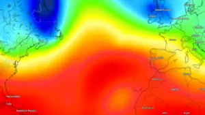 خريطة جوية تثير القلق: القطب الشمالي يشتعل