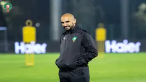 وليد الركراكي مدرب المنتخب المغربي
