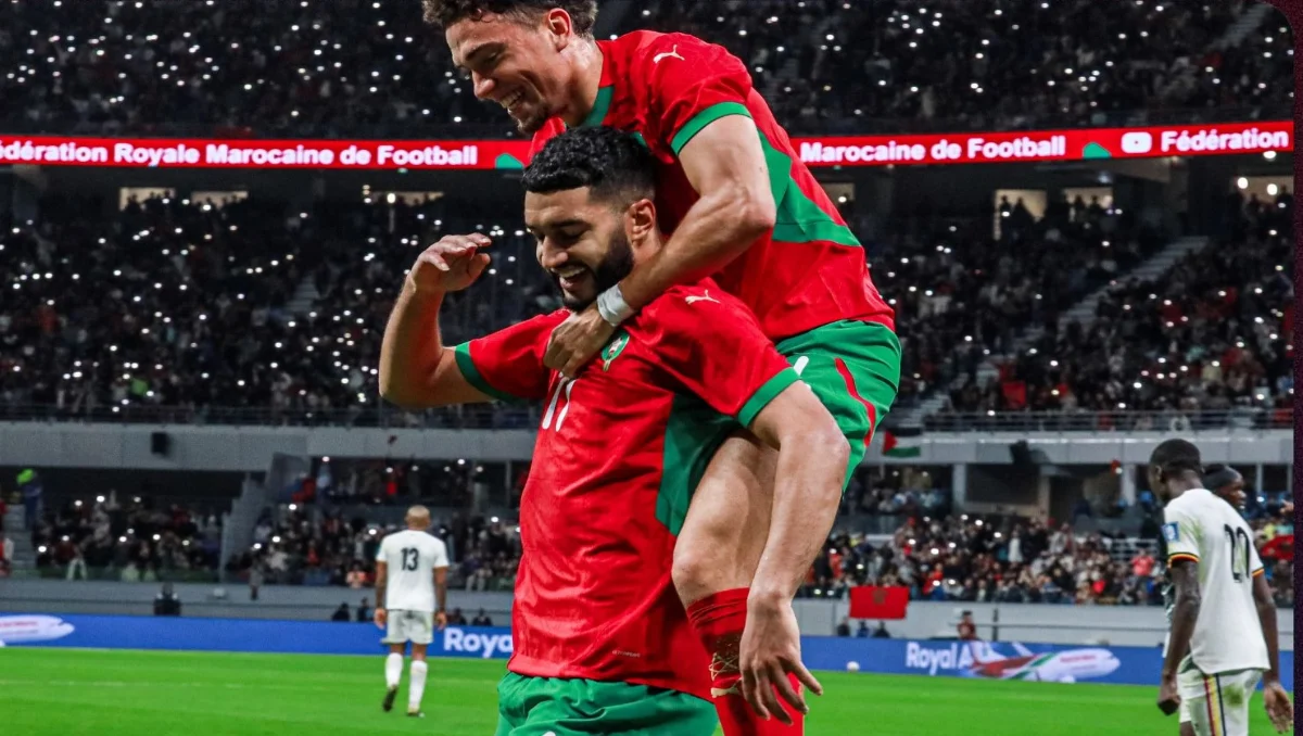 الصيباري لاعب المنتخب المغربي/ المصدر: MAP