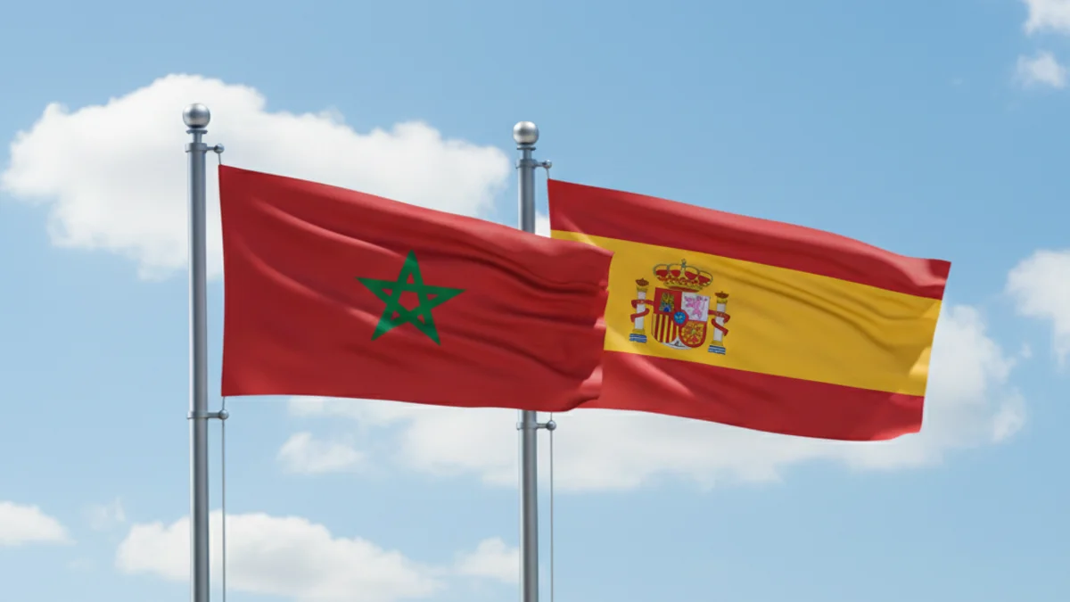 علمي المغرب وإسبانيا