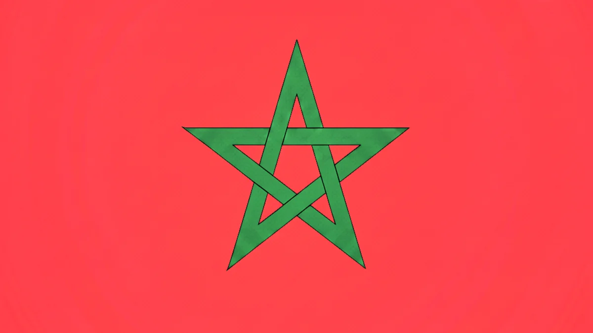 علم المغرب