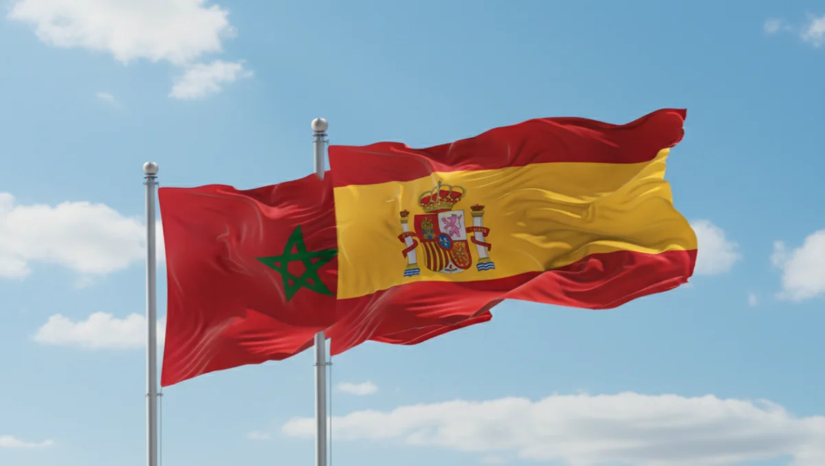 علمي إسبانيا والمغرب