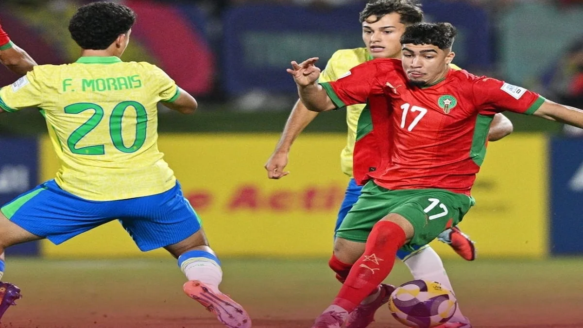 المنتخب المغربي أمام البرازيل