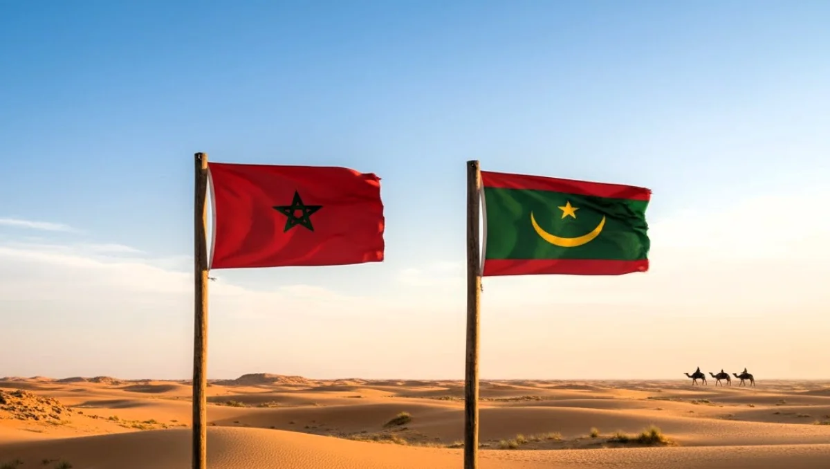 علمي المغرب وموريتانيا