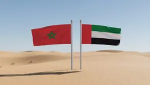 علمي المغرب والإمارات
