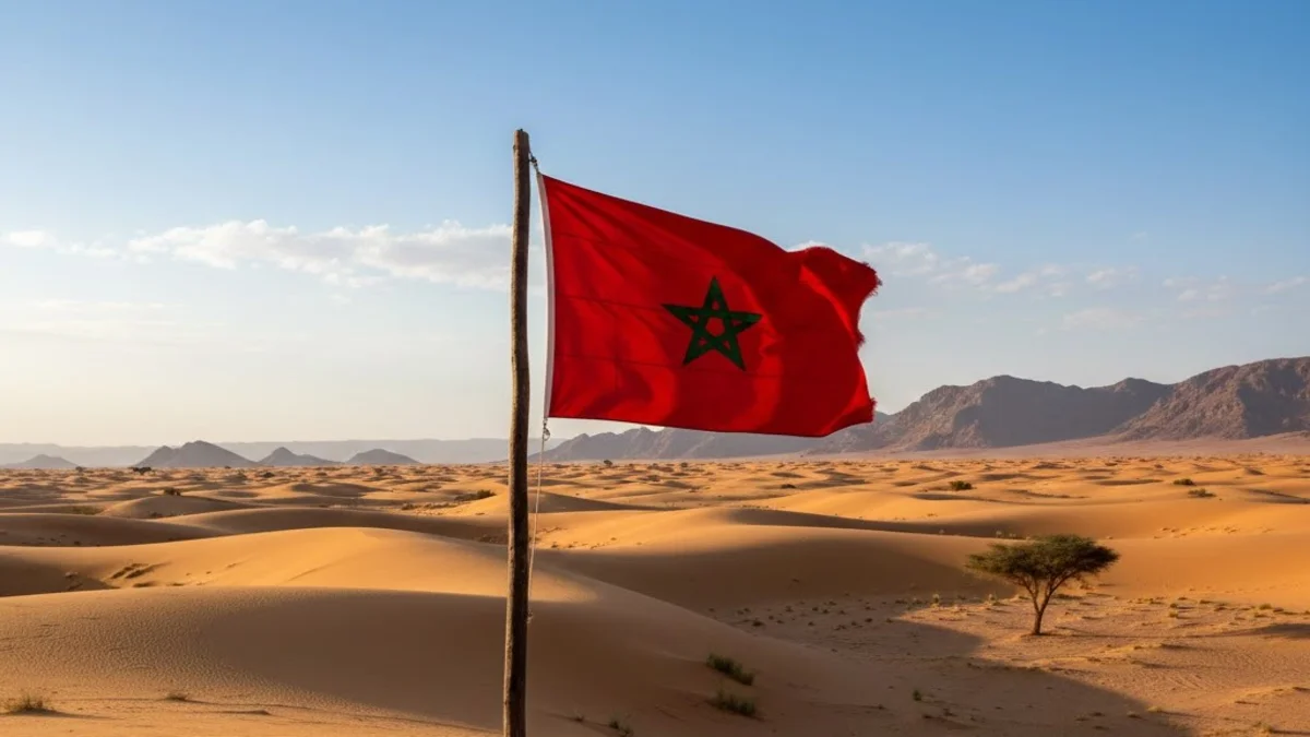 علم المغرب