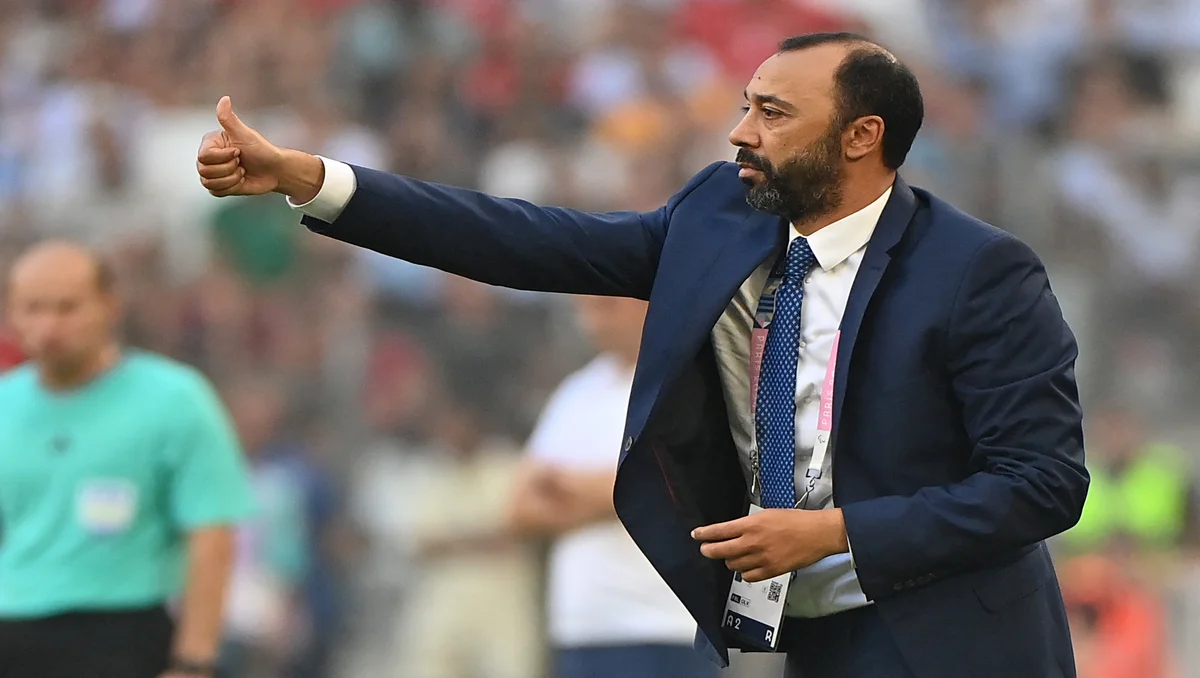 طارق السكتيوي مدرب المنتخب المغربي الرديف