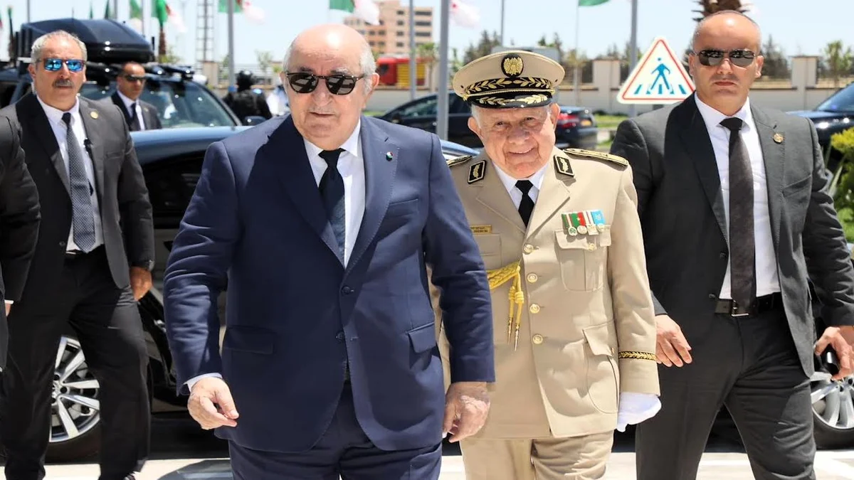 النظام العسكري الجزائري بقيادة تبون وشنقريحة