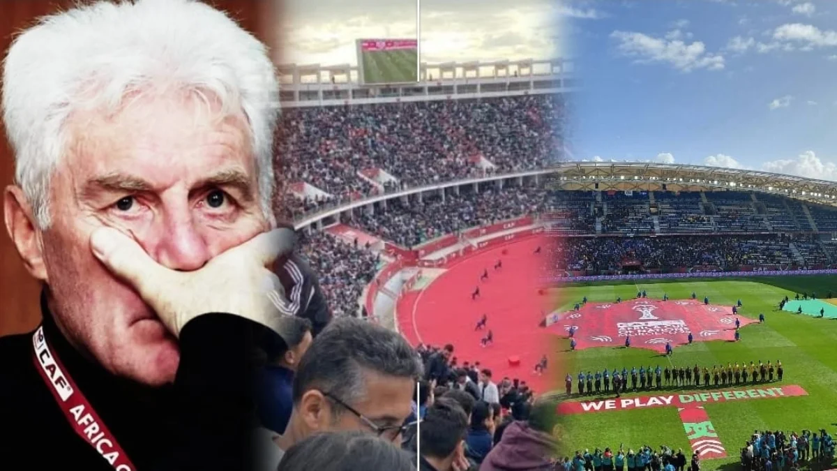 مدرب جنوب إفريقيا وملاعب المغرب