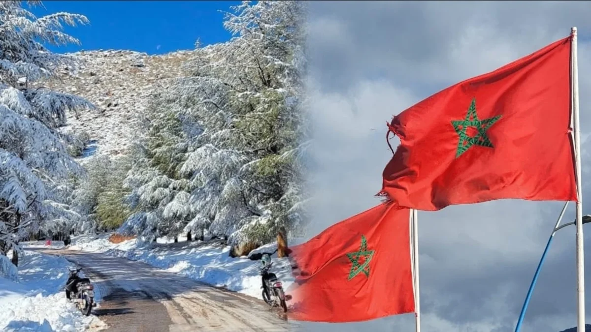 تساقطات ثلجية بالمغرب