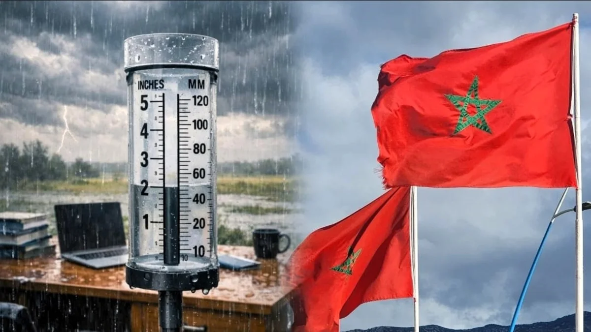 مقاييس الأمطار بالمغرب