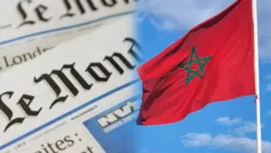لوموند وعلم المغرب