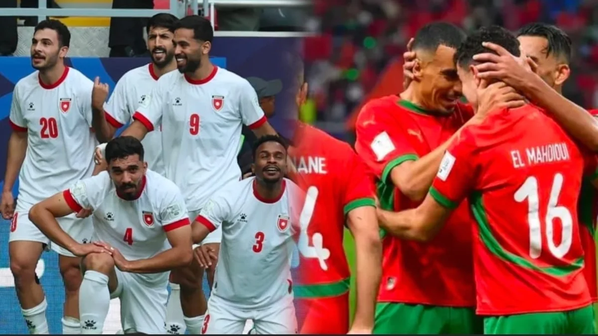 المنتخب المغربي والأردن