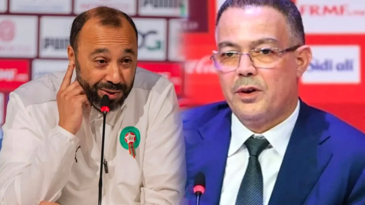 فوزي لقجع وطارق السكتيوي