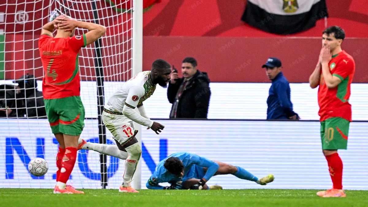 المنتخب المغربي أمام مالي/ المصدر: MAP