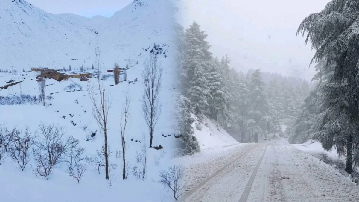 تساقطات ثلجية بالمغرب