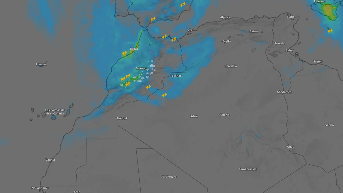 منخفض جوي في المغرب