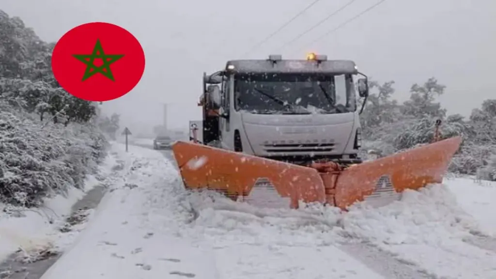 الأرصاد الجوية تعلن تساقطات ثلجية بالمغرب