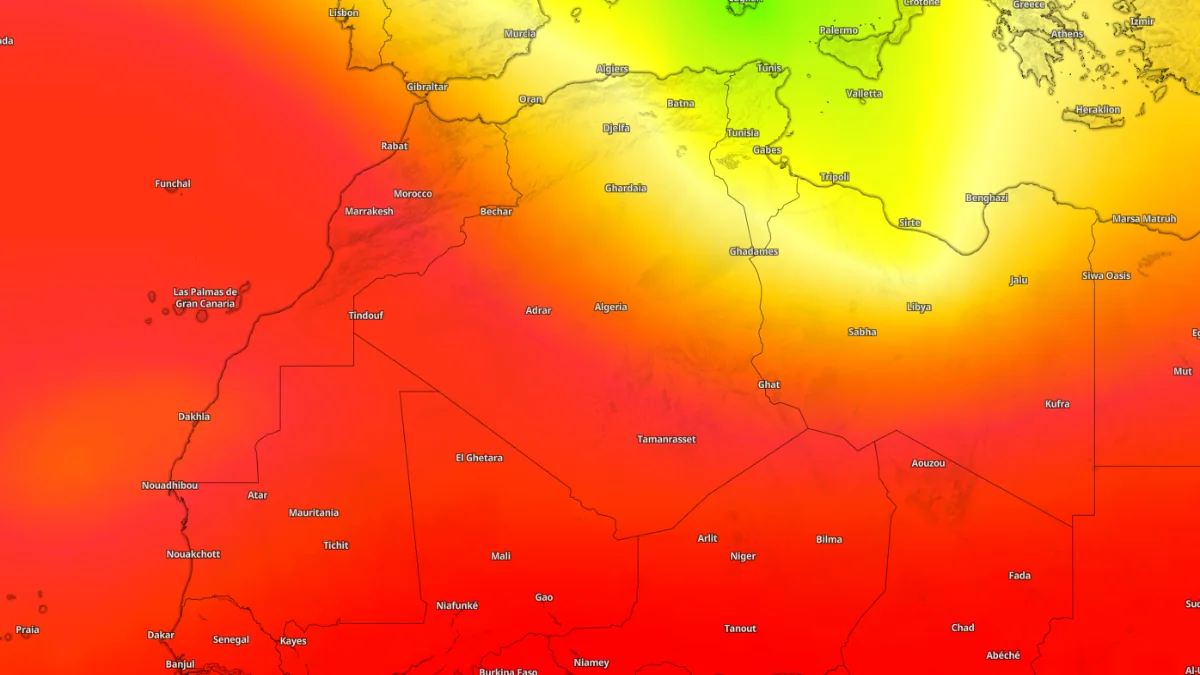 طقس المغرب العربي