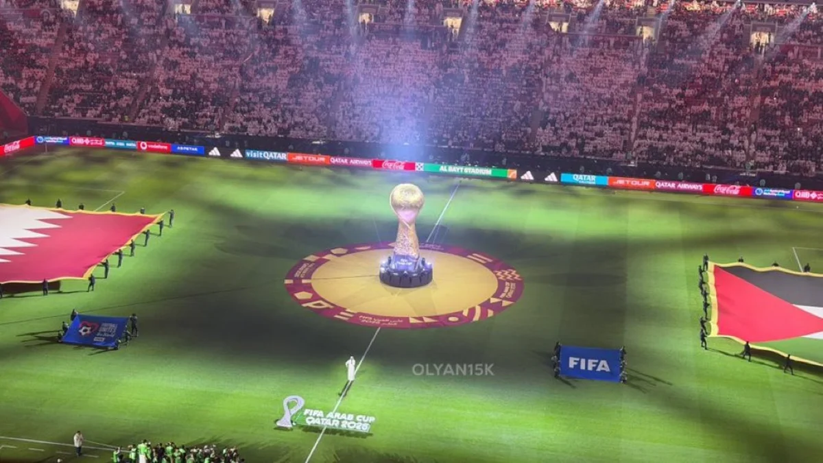 صورة من افتتاح بطولة كأس العرب