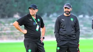 طارق السكتيوي مدرب المنتخب المغربي للرديف