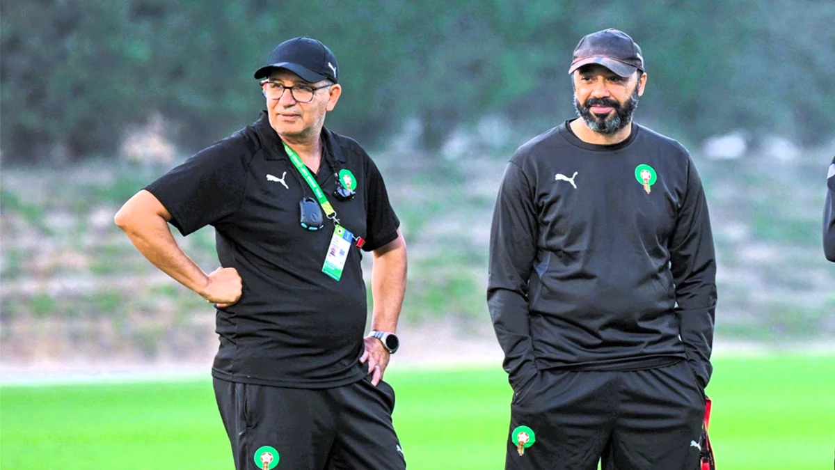 طارق السكتيوي مدرب المنتخب المغربي للرديف
