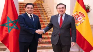 وزير خارجية إسبانيا والمغرب