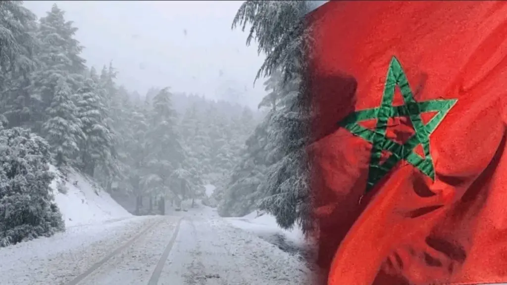 التساقطات الثلجية بالمغرب