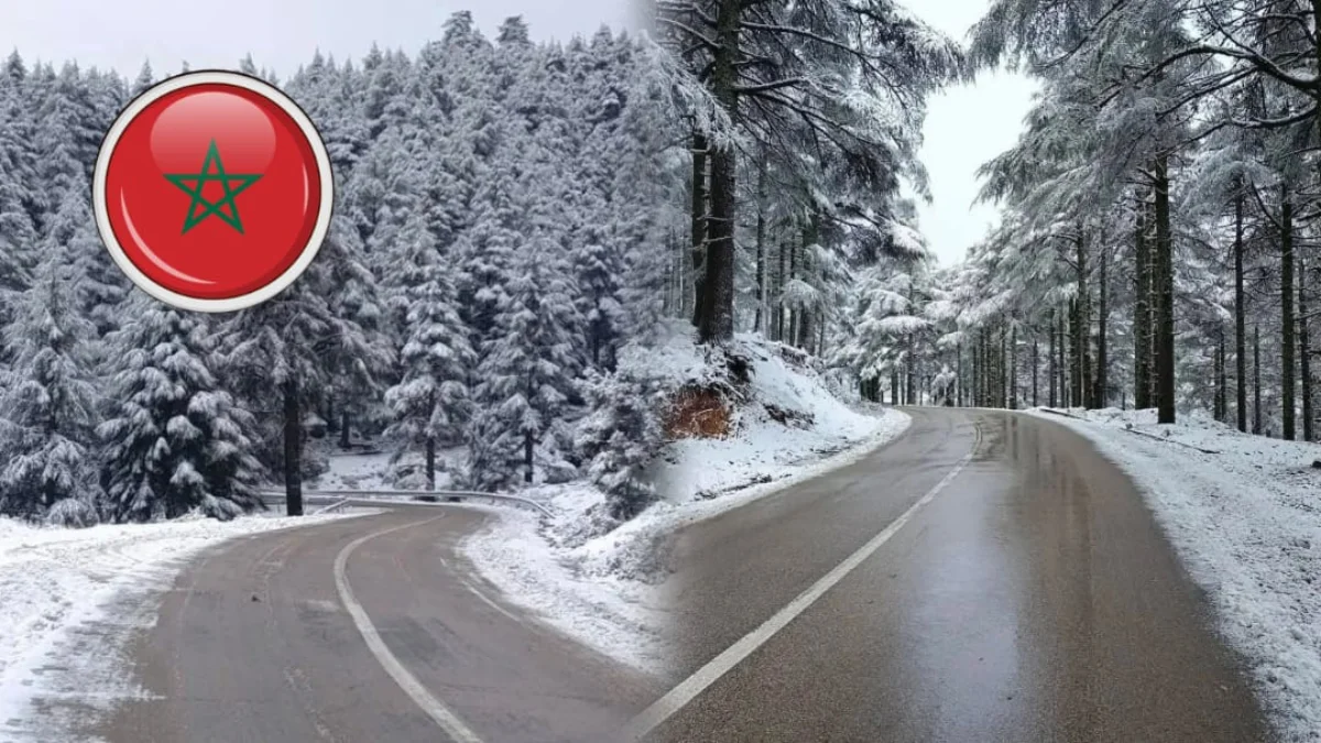تساقطات ثلجية بالمغرب