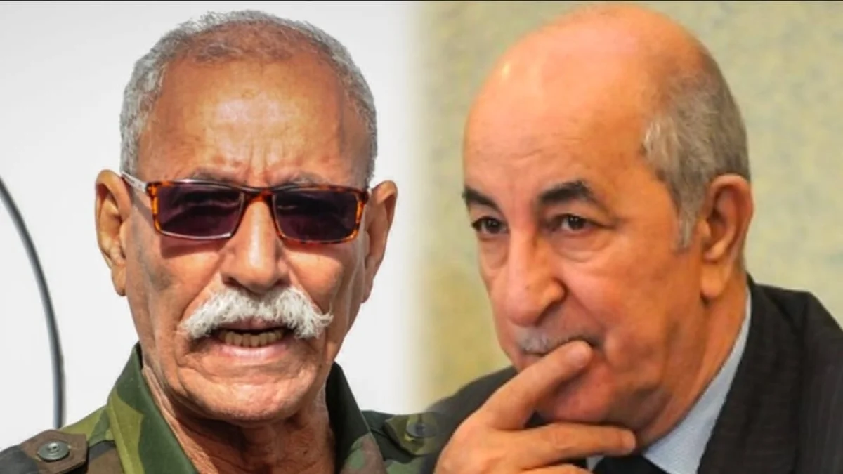 زعيم البوليساريو ورئيس الجزائر