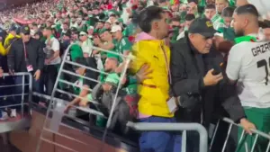 فوضى الجمهور الجزائري بمراكش