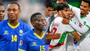 المنتخب المغربي وتنزانيا