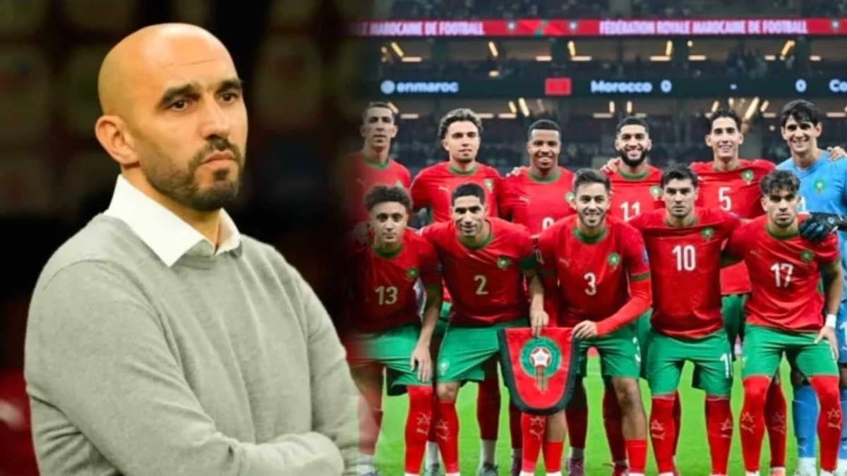وليد الركراكي والمنتخب المغربي