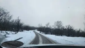 ثلوج بالمغرب/ تصوير: أنا الخبر