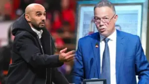 فوزي لقجع ووليد الركراكي