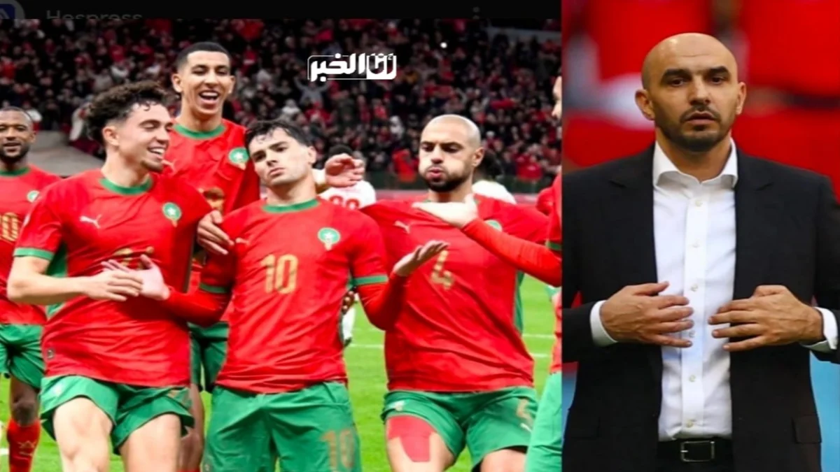 وليد الركراكي والمنتخب المغربي