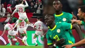 منتخبي المغرب والسنغال