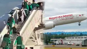 المنتخب الجزائري والخطوط الجوية الملكية